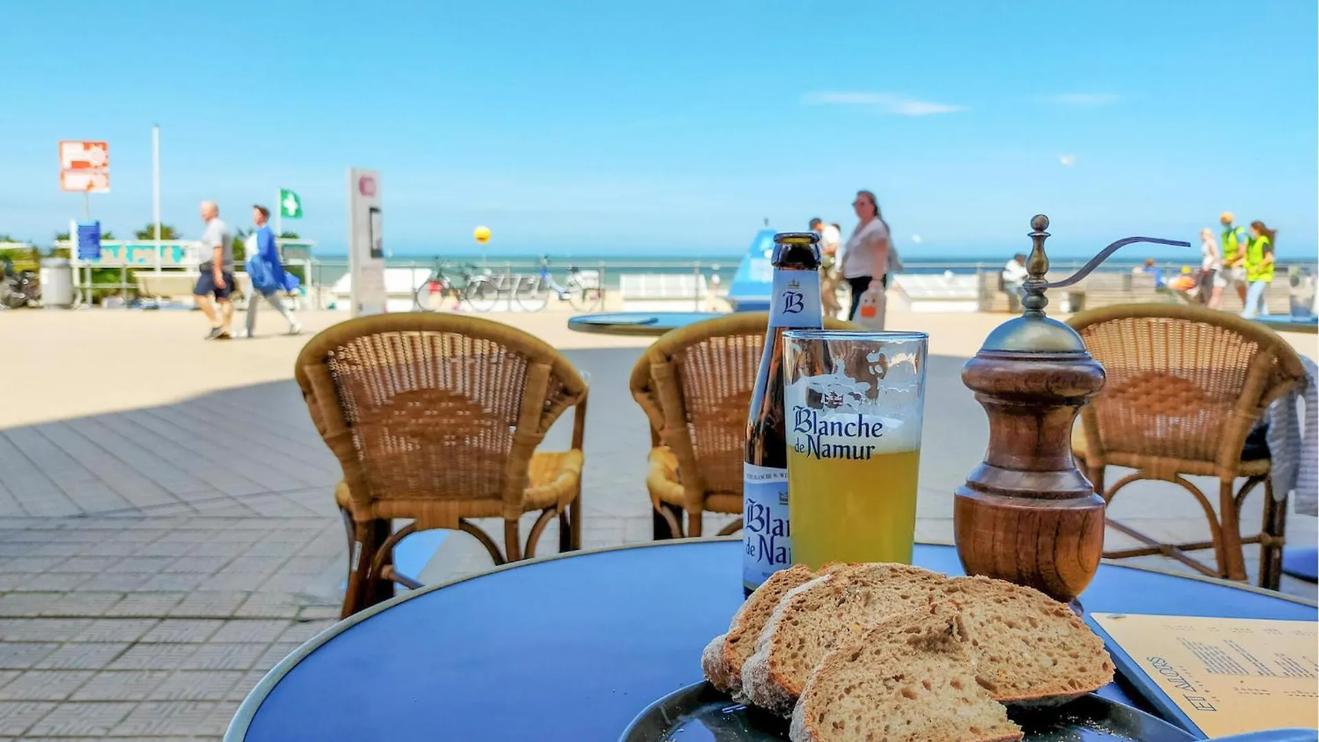 Beach Front Apartment In Oostende With Wifi